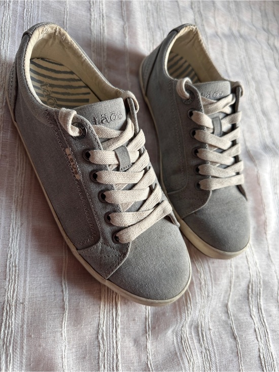 Taos Footwear Shoes - TAOS Footwear Star Gray Canvas Sneaker | 8 Wide